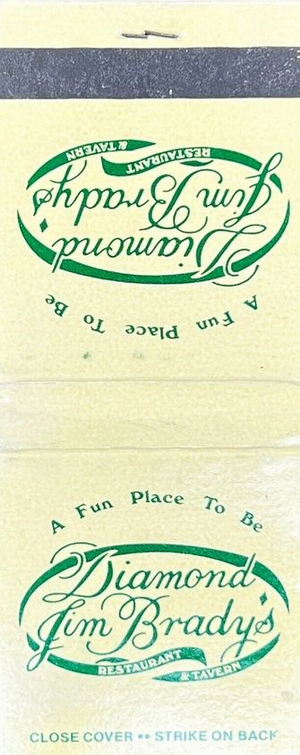 Diamond Jim Bradys (E7Core Cafe) - Matchbook